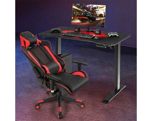 Adjustable Height Gaming Desk second view