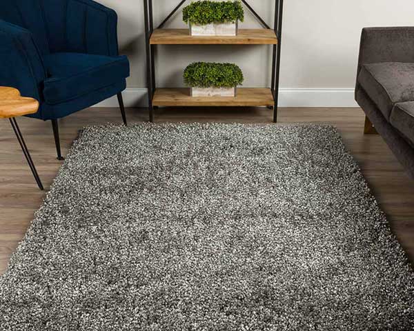 Polyester Shag Rug Grey