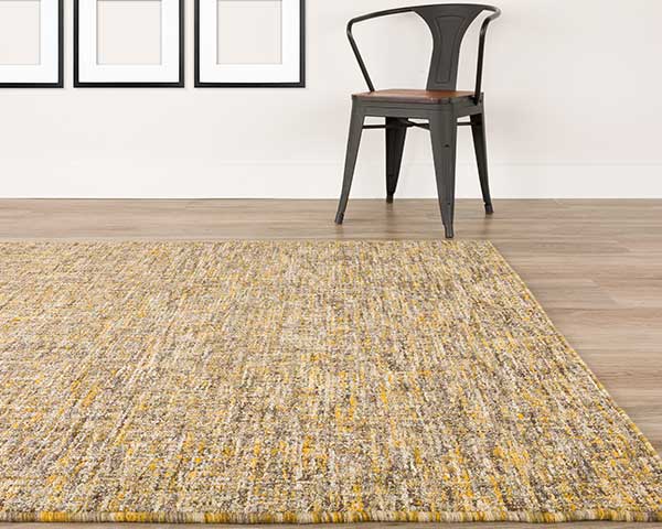 Wool Rug In Wildfire Color