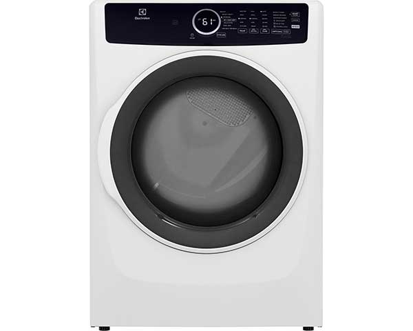 White Electric Dryer HE 8'