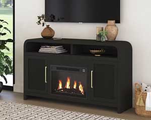 82" TV Stand Black