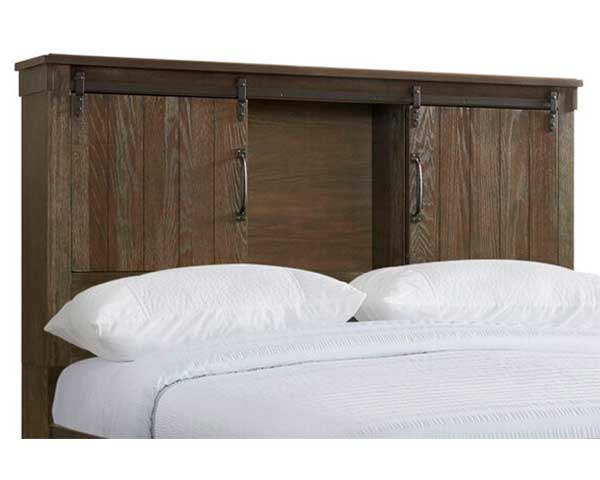 Storage Bed Queen Dark Brown second view