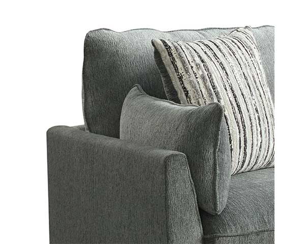 5 Piece Sofa Sectional Grey second view