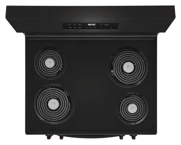 Black Radiant Electric Range second view