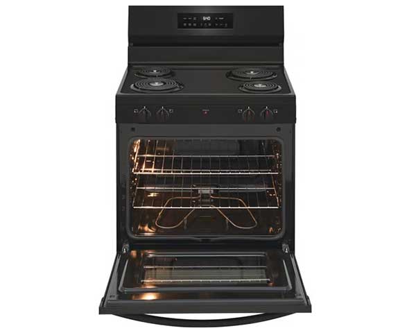 Black Radiant Electric Range