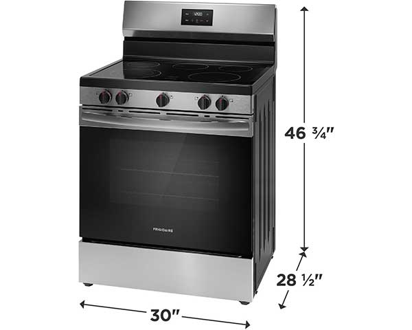 Stainless Radiant Electric Range second view