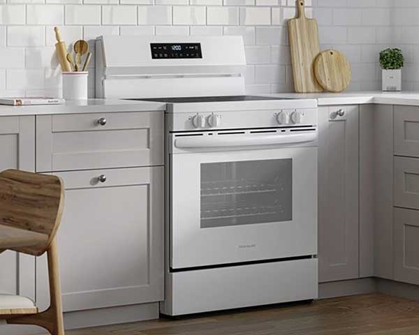 White Electric Radiant Range