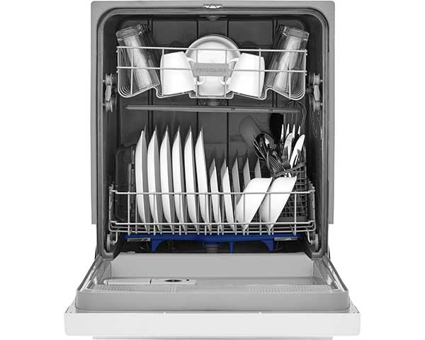 White Built-In Dishwasher second view