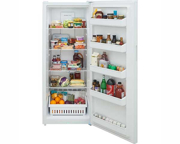 White Upright Frost Free Freezer 13' second view