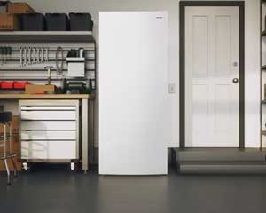 rent to own White Frost-Free Upright Freezer 16' in Lawrence, KS