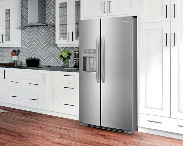 Stainless 25' Side-By-Side Refrigerator