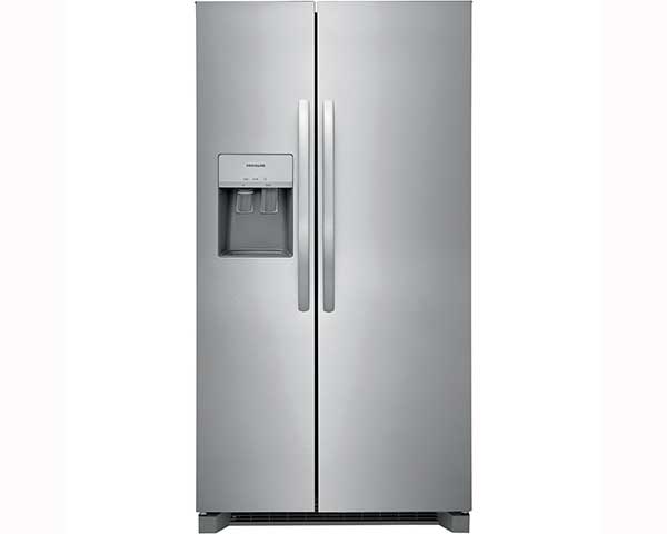 Side-By-Side Refrigerator With Ice Maker 26' Stainless FRSS2623AS