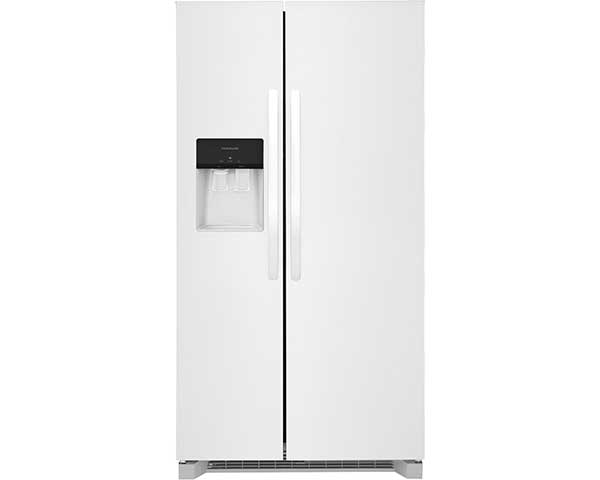 Side-By-Side Refrigerator 26' In White FRSS2623AW