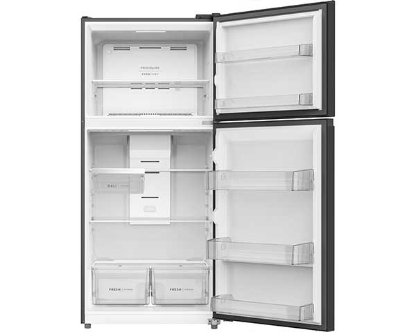 19' Black Refrigerator With Top Freezer second view
