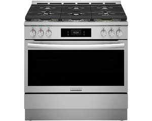rent to own Stainless Gas Range With Air Fry 36" in Lawrence, KS