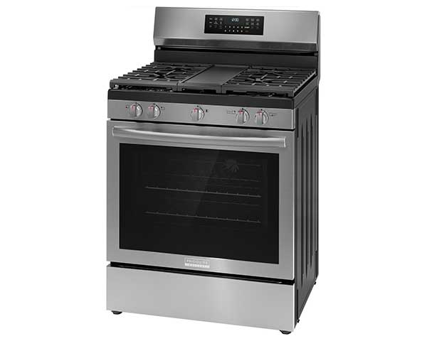 Stainless Steel Gas Range With Air Fry second view