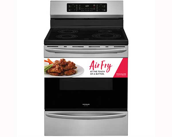 Radiant Electric Range With Air Fry Induction Stainless GCRI3058AF