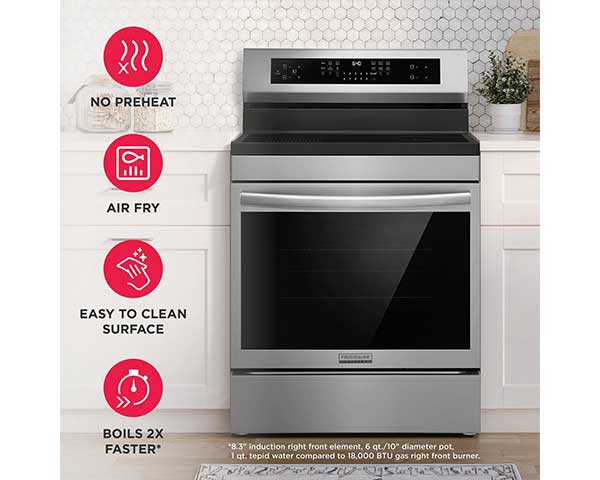 Stainless Electric Induction Range