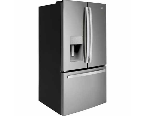 25.6" Stainless French Door Refrigerator second view