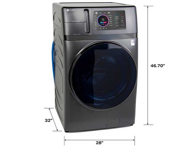 UltraFast Washer Dryer Combo with Ventless Inverter Heat Pump Technology 4.8' Grey second view