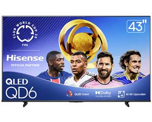 43" QLED 4K Smart TV