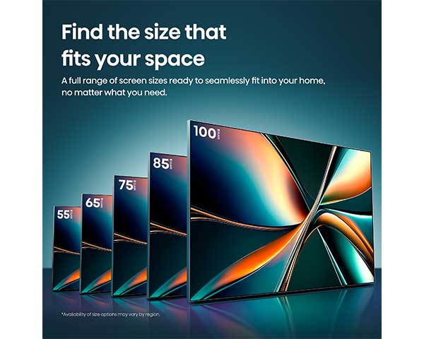 100" Mini-LED 4K Smart TV second view