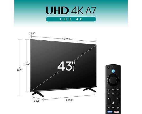 50" LED 4K Smart TV second view