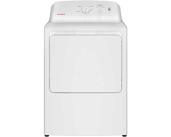 Electric Dryer HE 6' White Electric Dryer HE 6' White