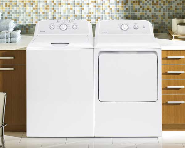 Top Load Washer Dryer Set HE