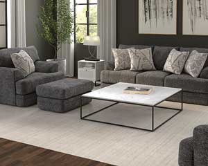 Sofa With Chair Slate