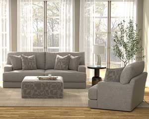 Sofa With Chair Grey