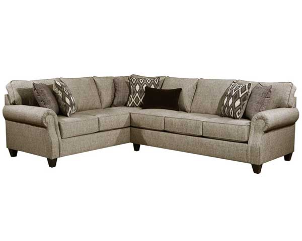 Sectional Stationary 2 Pc Tan