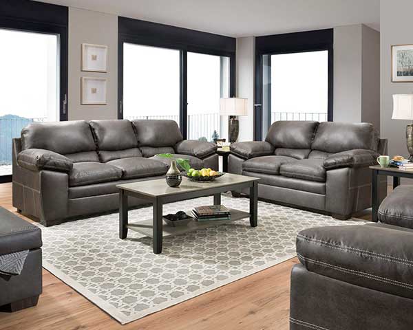 Granite-Colored Living Room Furniture Set