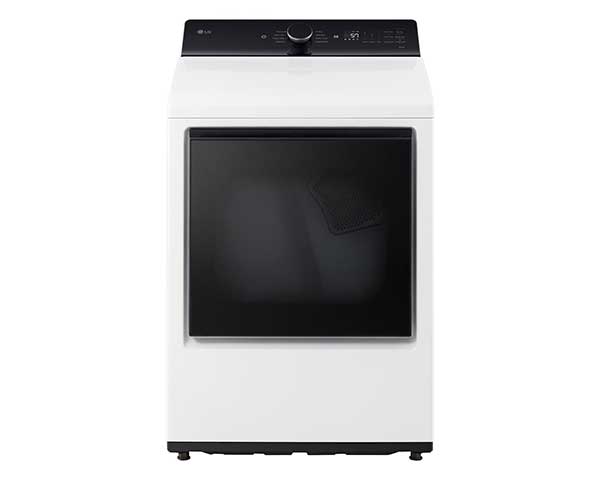 White Electric Dryer HE 7.3' White Electric Dryer HE 7.3'