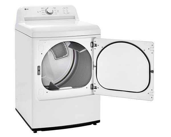 White Electric Dryer HE 7.3' second view