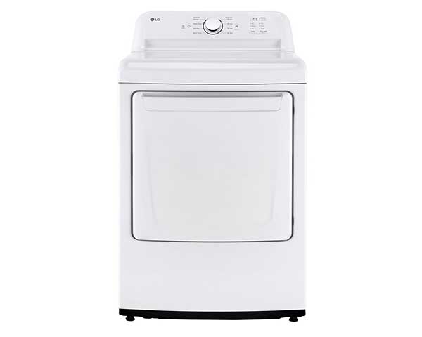 White Electric Dryer HE 7.3'