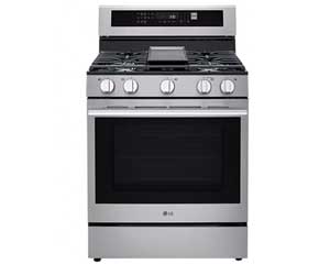 rent to own Black Stainless Gas Range in Lawrence, KS