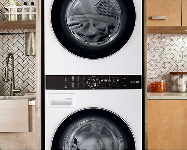 Washtower Front Load 4.5'-7.4' White second view