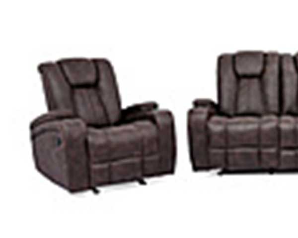Recliner Glider Dark Brown  second view