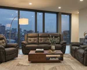 rent to own Sofa That Reclines Graphite in Lawrence, KS