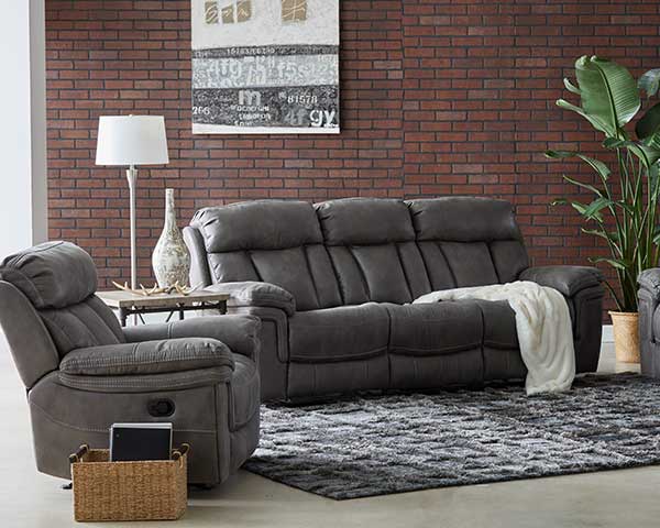 Sofa That Reclines Cayman Gunmetal