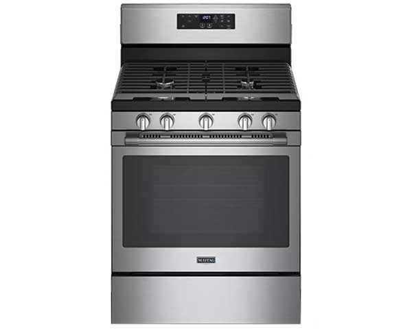 Stainless Steel Gas Range With Air Fry