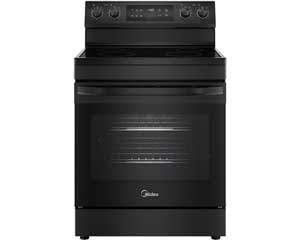 Radiant Electric Range Black