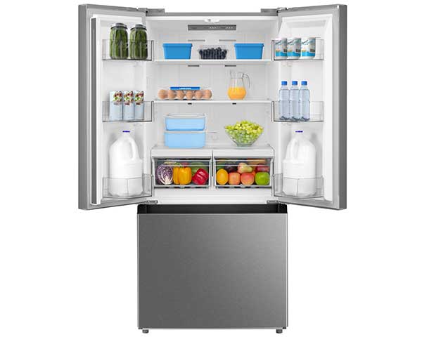 18' French Door Refrigerator Stainless second view