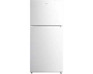 21' Refrigerator With Top Freezer White