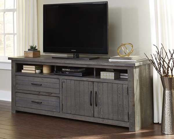 Rustic Grey TV Stand 74"