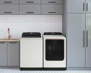 Ivory Washer Dryer Pair 