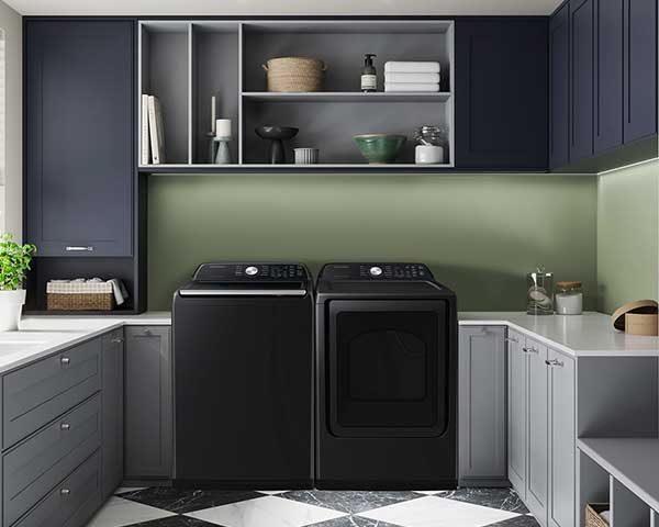 Black Top Load Washer HE 4.7' second view