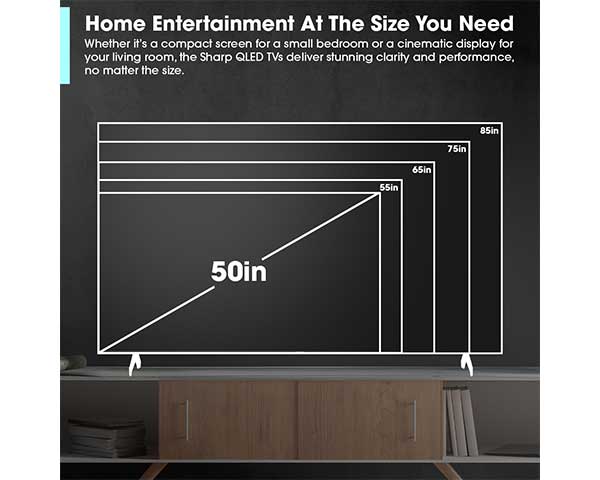 55" QLED 4K Smart TV second view