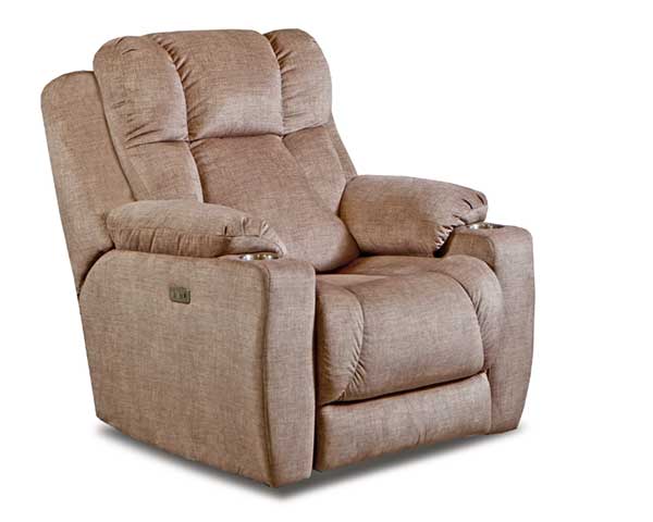 Generously Scaled  Recliner